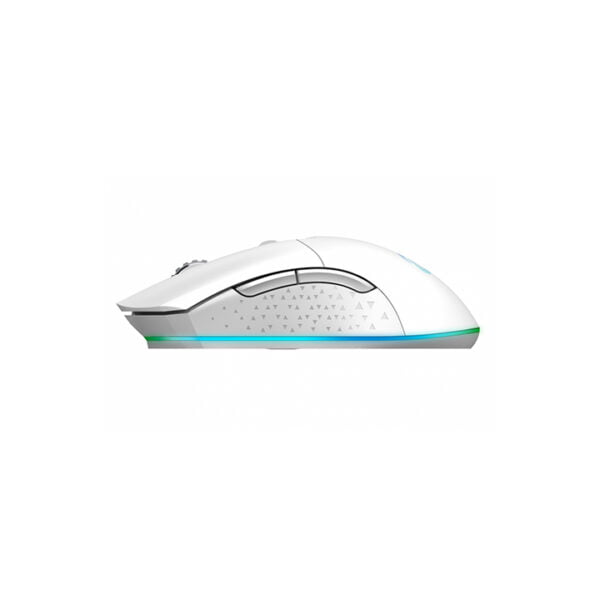 Chuột DareU EM901 RGB Wireless White - Hàng chính hãng