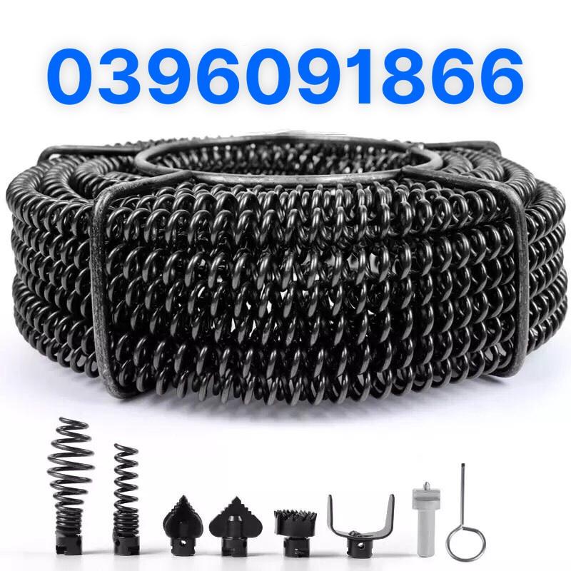 Dây thông tắc cống dùng cho máy khoan phi 16