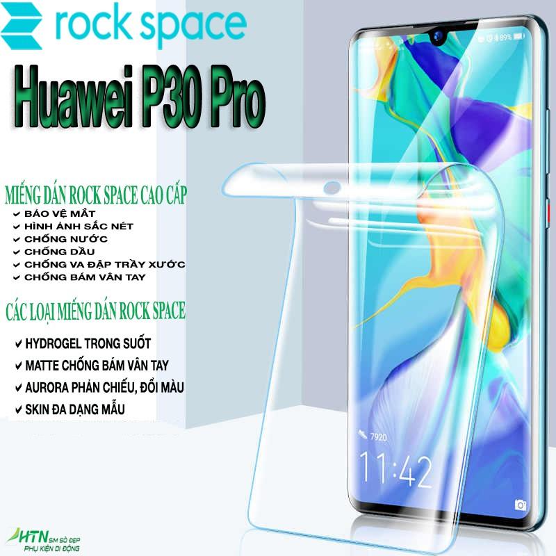 Miếng dán rock space cho Huawei P30 Pro PPF dán màn hình/ mặt sau lưng điện thoại tự phục hồi vết xước nhỏ chống ánh sáng xanh - Hàng chính hãng