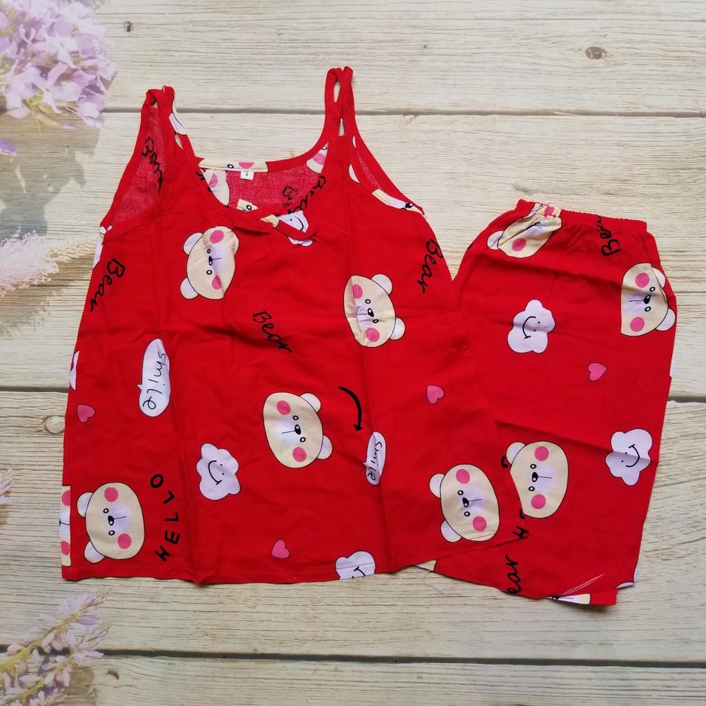 Đồ bộ tole lanh bé gái size 10