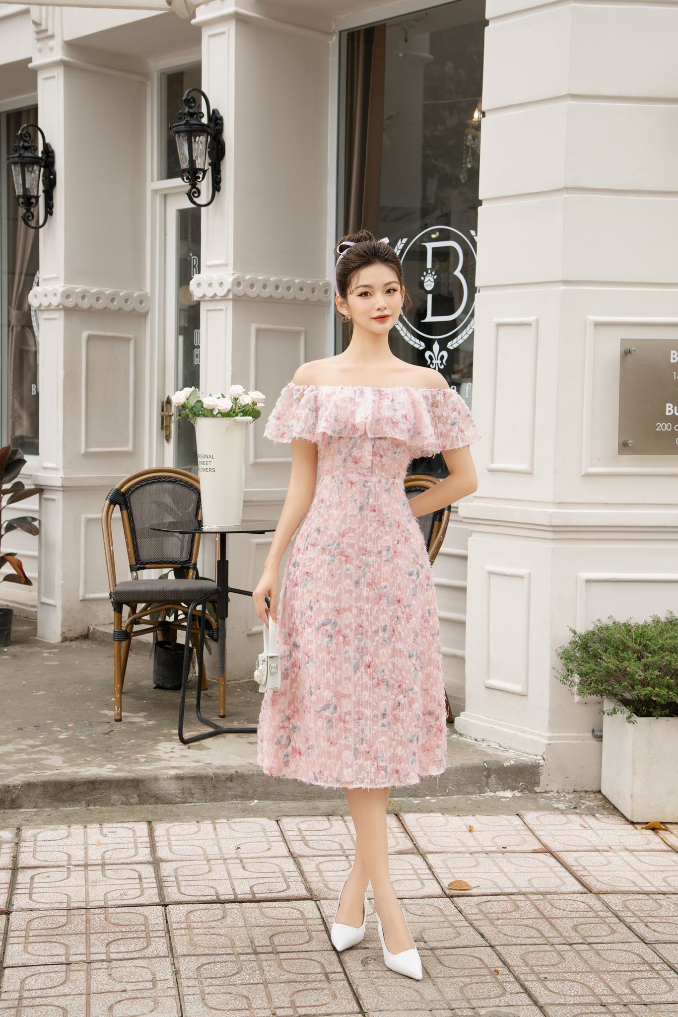 OLV - Đầm Florence Off Shoulder Dress