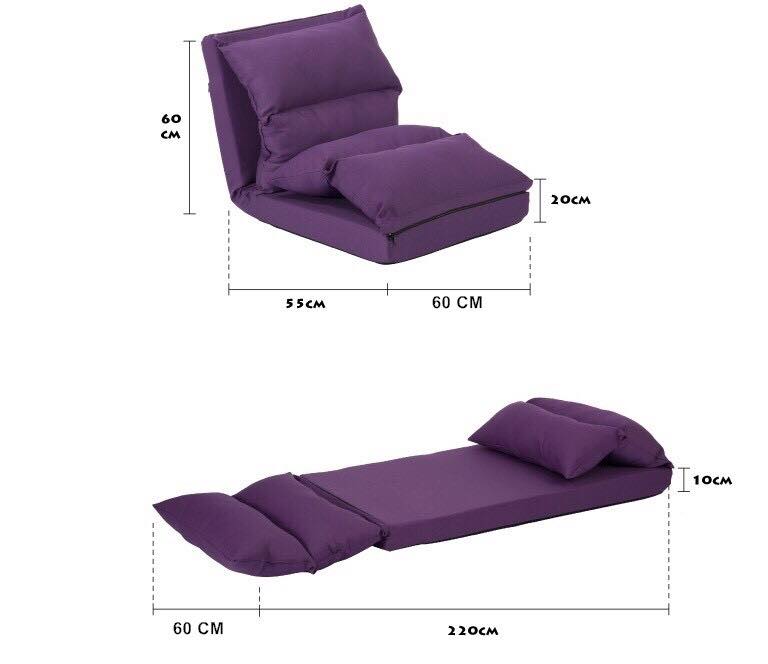 Sofa ghế bệt BNS-GB001 Xanh dương