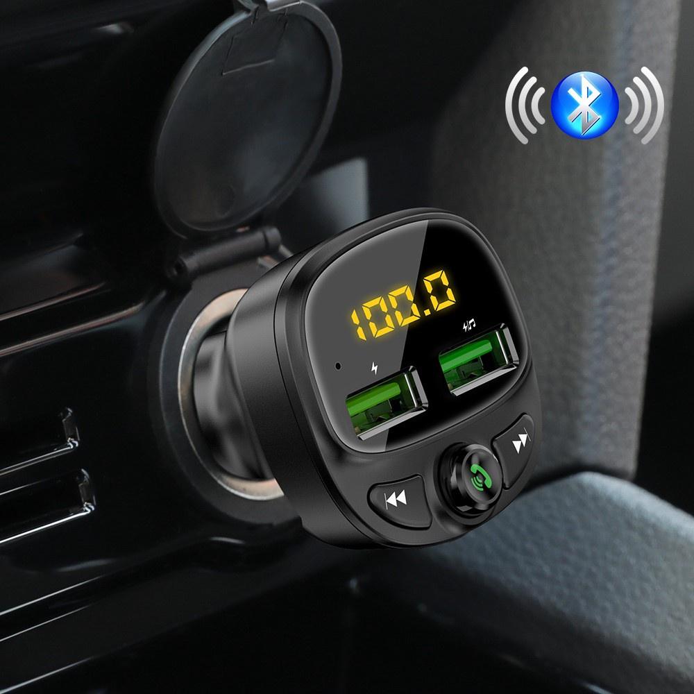Tẩu Nghe Nhạc Bluetooth Kiêm Sạc Điện Thoại Đa Năng, Nhận Cuộc Gọi Rảnh Tay Cho Ô Tô Xe Hơi Hyundai HY-87 (