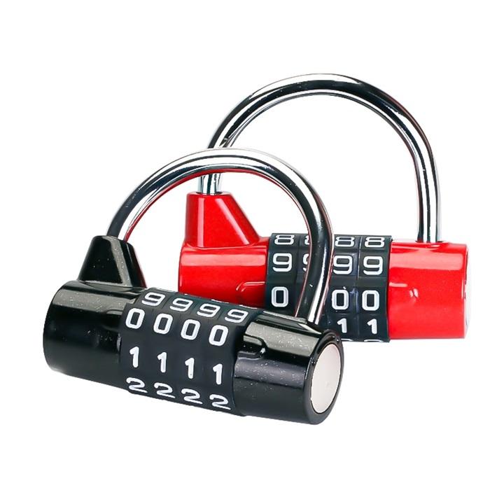 Ổ KHÓA CHỮ U 5 SỐ, CÀNG KHÓA 6.5MM CHỐNG KHOAN CẮT