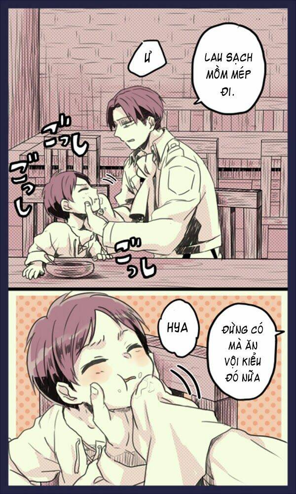 tấn công người khổng lồ - doujinshi eren x mikasa chapter 46 5