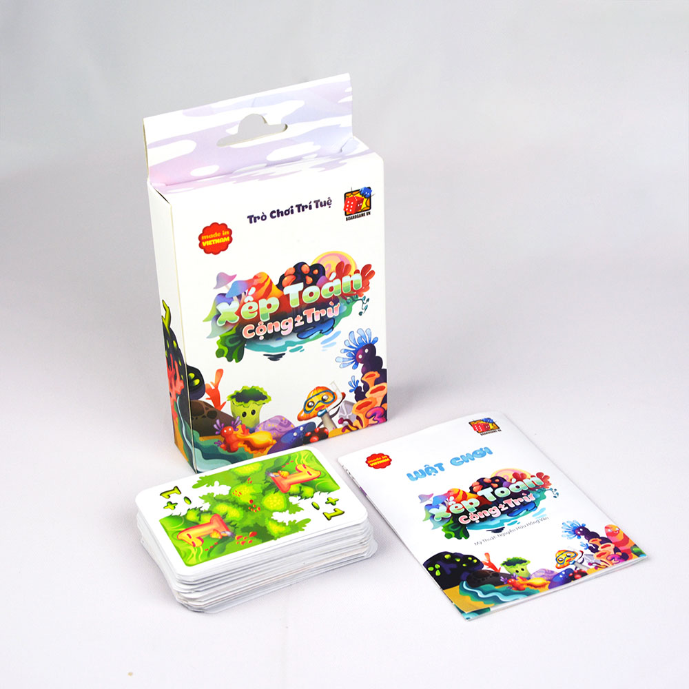 Boardgame Xếp Toán Cộng Trừ