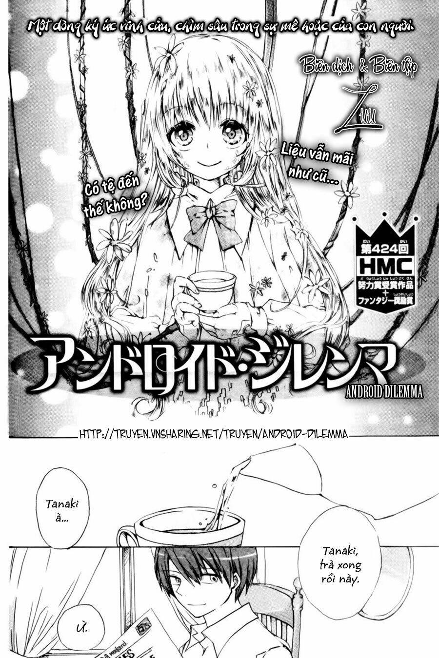 android dilemma tâm tình của người máy chapter 1 2