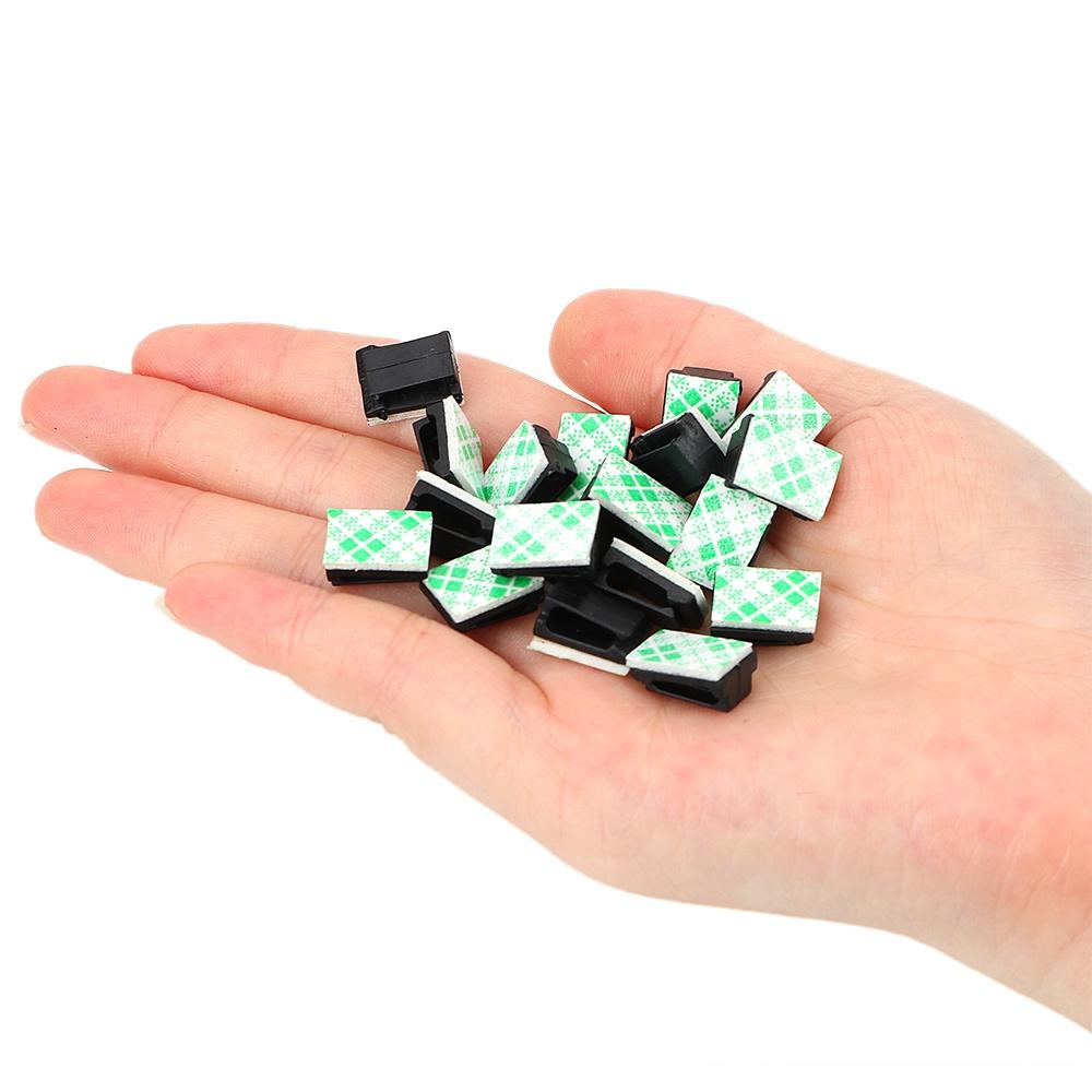 Set 40 kẹp cố định dây cáp cho xe hơi