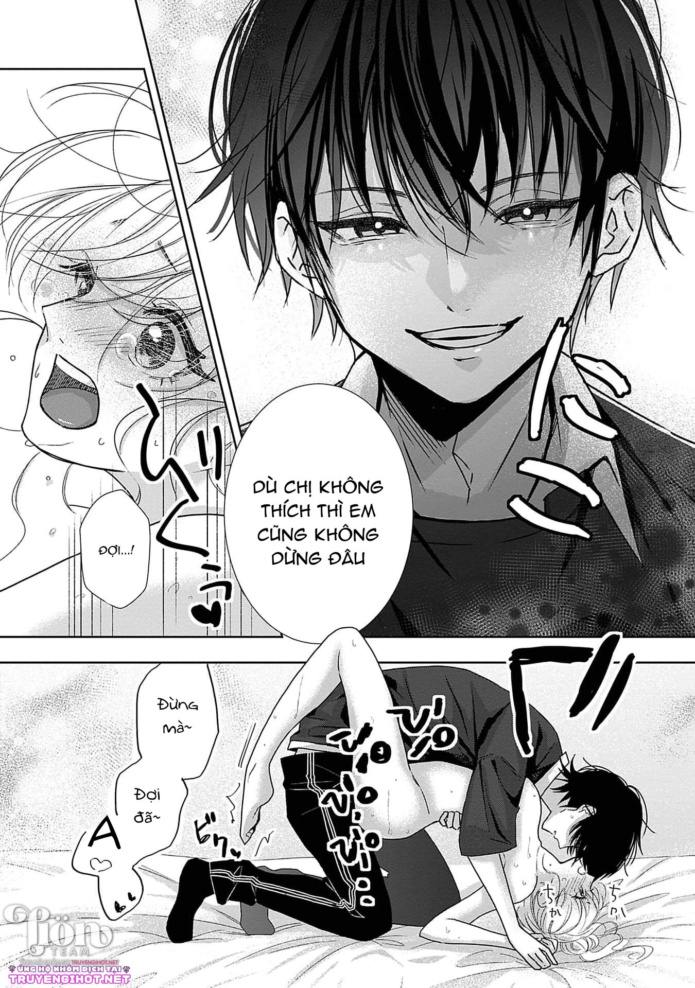 [18+] bị em trai nhà bên dụ dỗ rồi!!! chapter 1.1 6