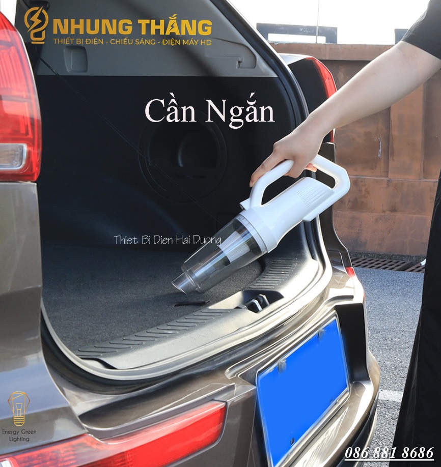 Máy Hút Bụi Cầm Tay Mini Không Dây Cao Cấp ST-61010eg , ST-6101 - Lực Hút Siêu Mạnh 12000PA-120W - Sạc Tích Điện - Có Video
