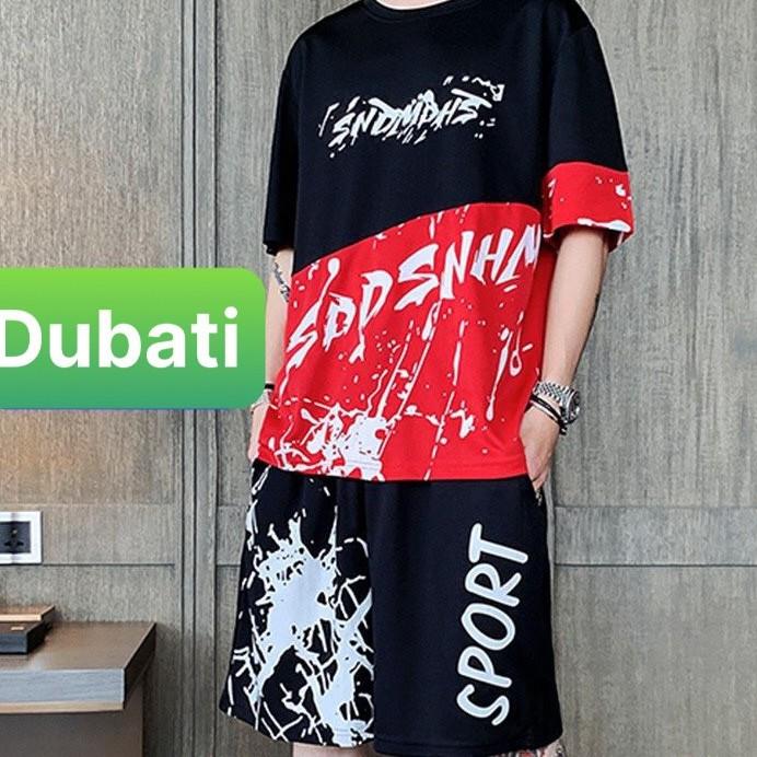 Bộ Quần Áo Thể Thao Nam Phối Màu Chữ Sod, Set Đồ Thể Thao Mặc Nhà Cao Cấp- Dubati Fashion