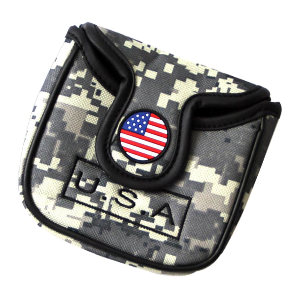 2Pcs Golf Head Cover Club Cover Protector Golf Head Guard Golf Accessories