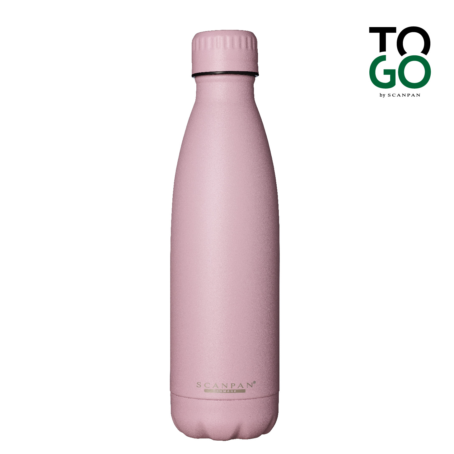 Bình giữ nhiệt Scanpan To Go 500ml màu hồng nhạt - 51000113 - Hàng chính hãng