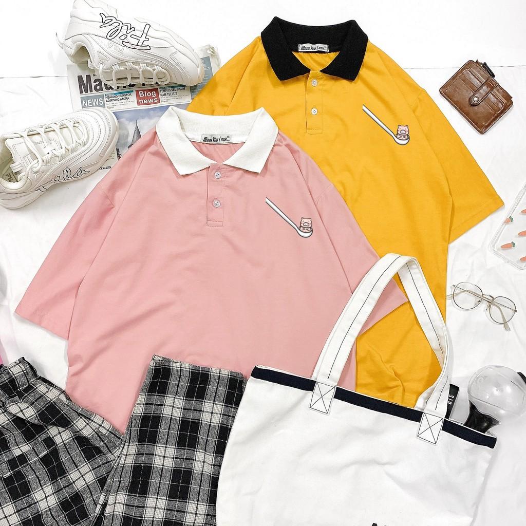 Áo Polo Unisex MUỖNG HEO CUTE