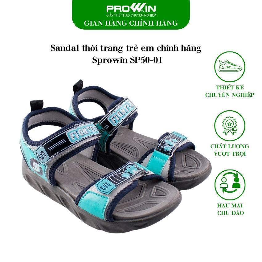 Sandal thời trang trẻ em chính hãng Sprowin SP50-01 - Orange