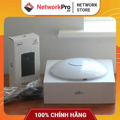 Hình ảnh Bộ Phát WiFi UniFi U6 Pro Chính Hãng - Tốc Độ 5,3 Gbps, Chịu Tải 300 Thiết Bị