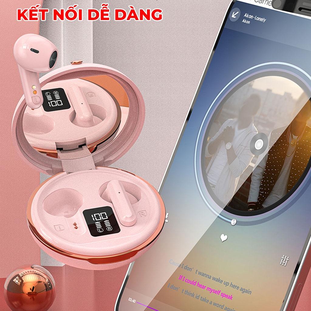 Tai Nghe Bluetooth HXSJ Air-S28 V5.3 điều khiển cảm ứng micro HD chống ồn dành cho smartphones - Hàng Chính Hãng