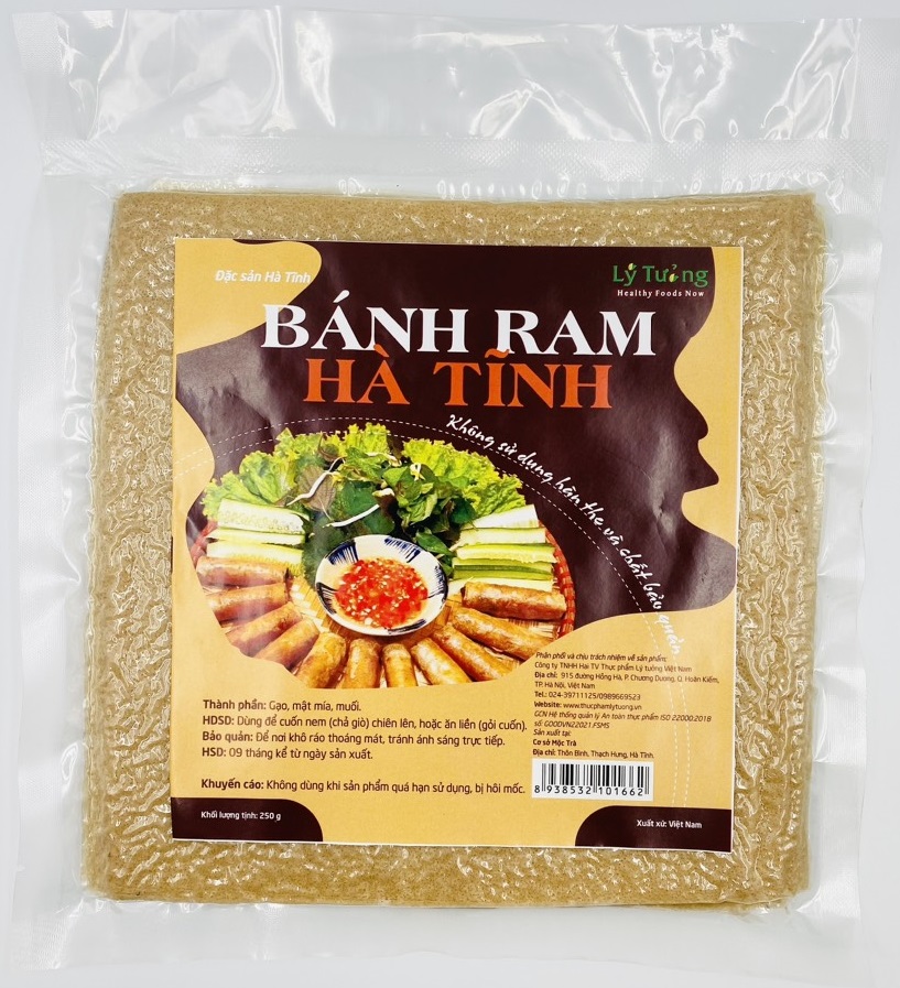 Bánh ram Lý tưởng, bánh ram đặc sản Hà Tĩnh 250g