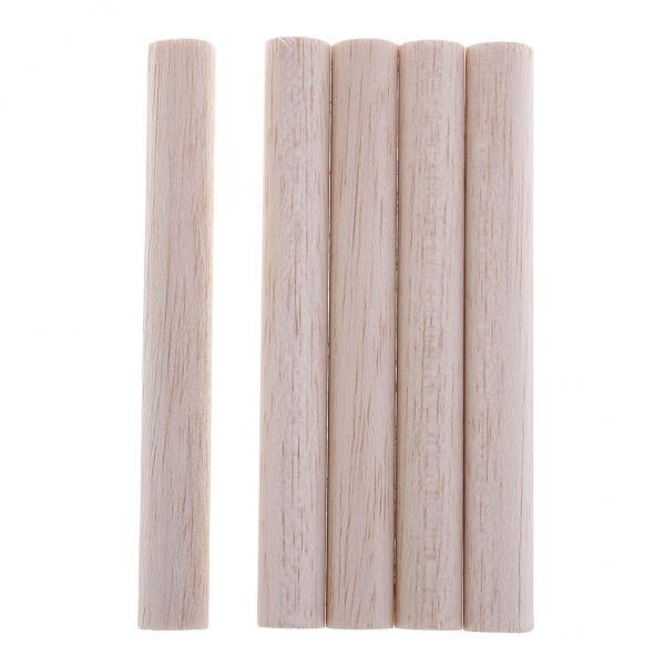 2x 5/10x Balsa Wood Dowel Rod Stick DIY Craft Model Wood Building Constructions