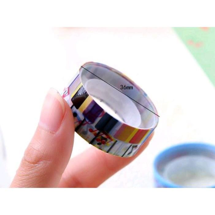 Băng dính washi tape nhiều họa tiết (cuộn) nguồn hàng giá rẻ