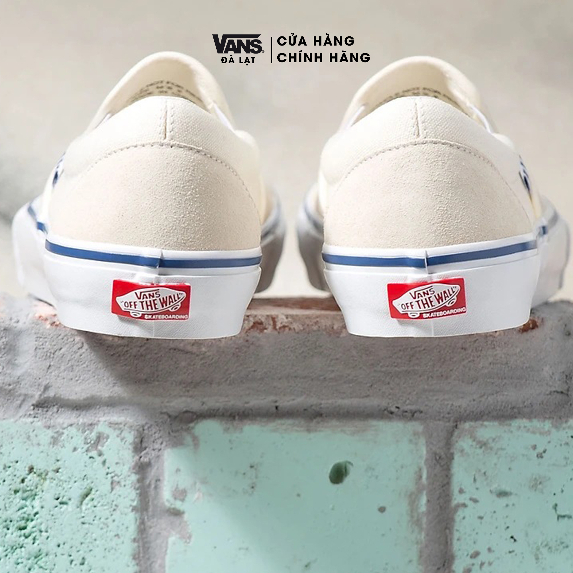 Giày Vans Slip On Skate VN0A5FCAOFW Giày lười chính hãng