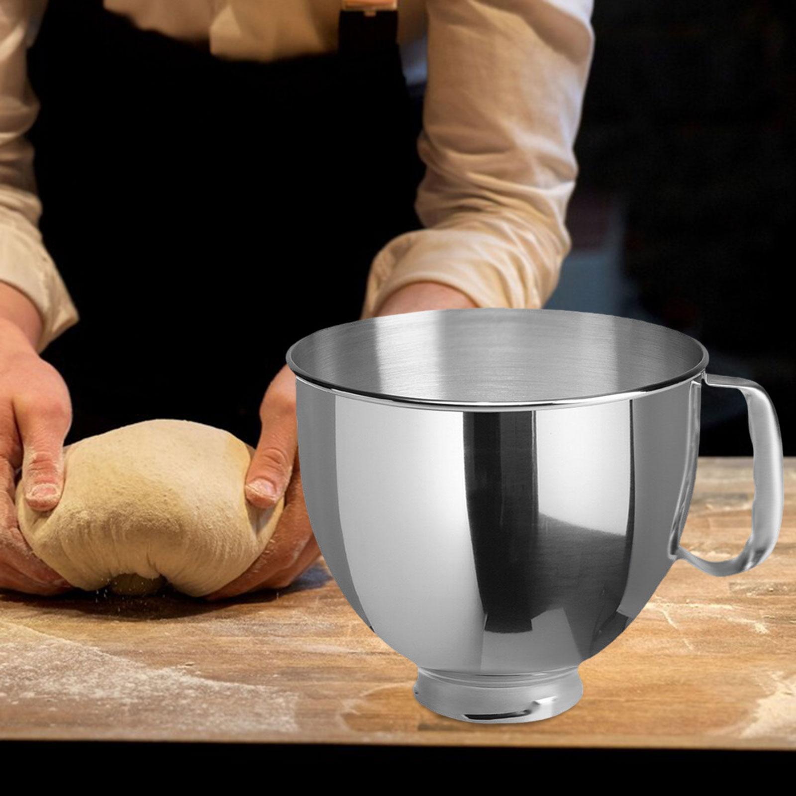 Stainless Steel Bowl Flour Whisk Kitchen Mixing Bowl for Cookies Cake Pastry
