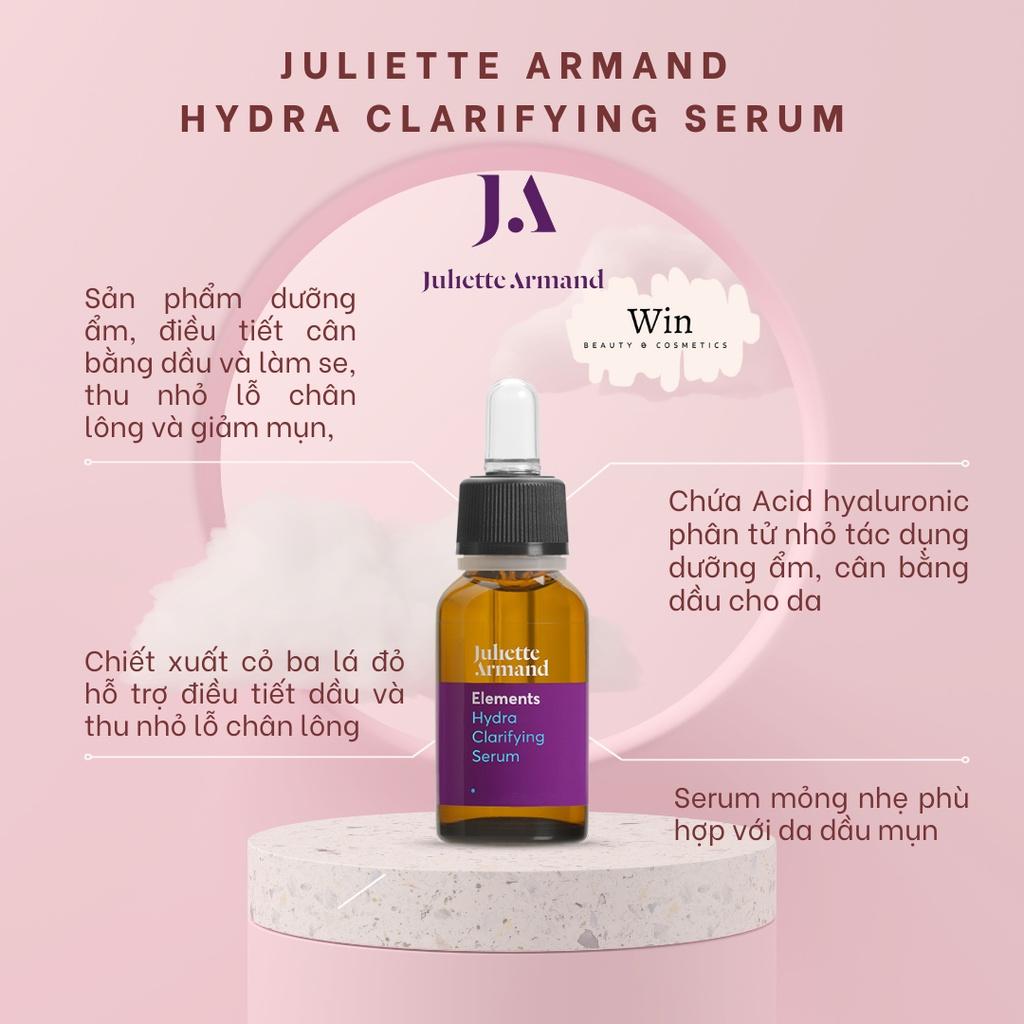 Tinh chất Juliette Armand Hydra Clarifying Serum dưỡng ẩm cho da dầu mụn