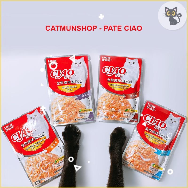 Pate Ciao cho mèo mọi lứa tuổi