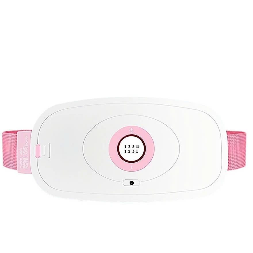 Đai massage bụng kinh-A858, máy làm ấm tử cung, giảm đau ngày rụng dâu