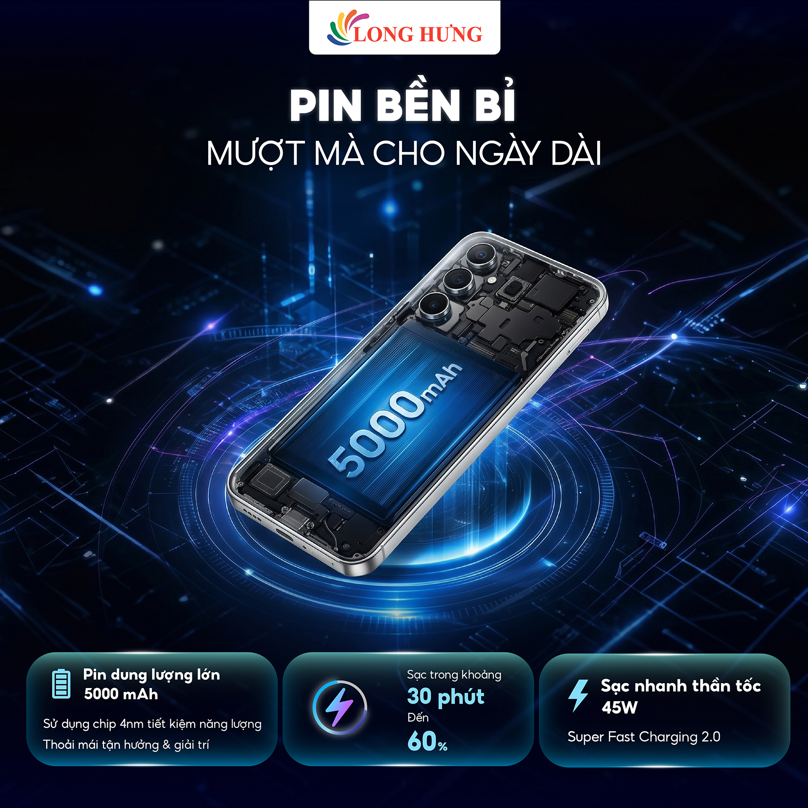Điện thoại Samsung Galaxy A36 5G (8GB/128GB) - Hàng chính hãng