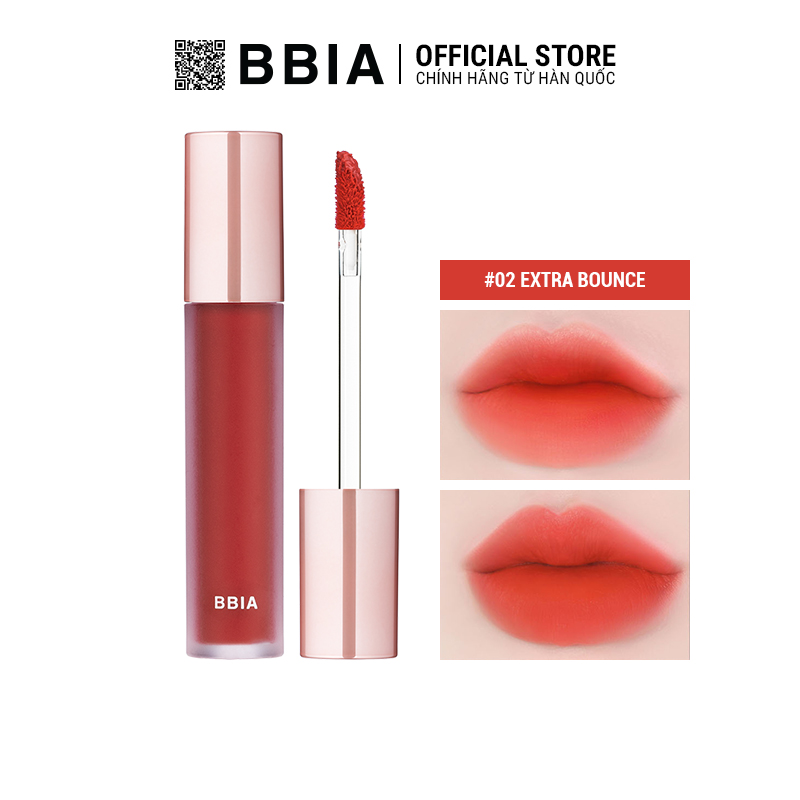Bbia Last Velvet Tint - V Edition - Version 1 5 Màu 5G Bbia Official Store - V02 Extra Bounce
