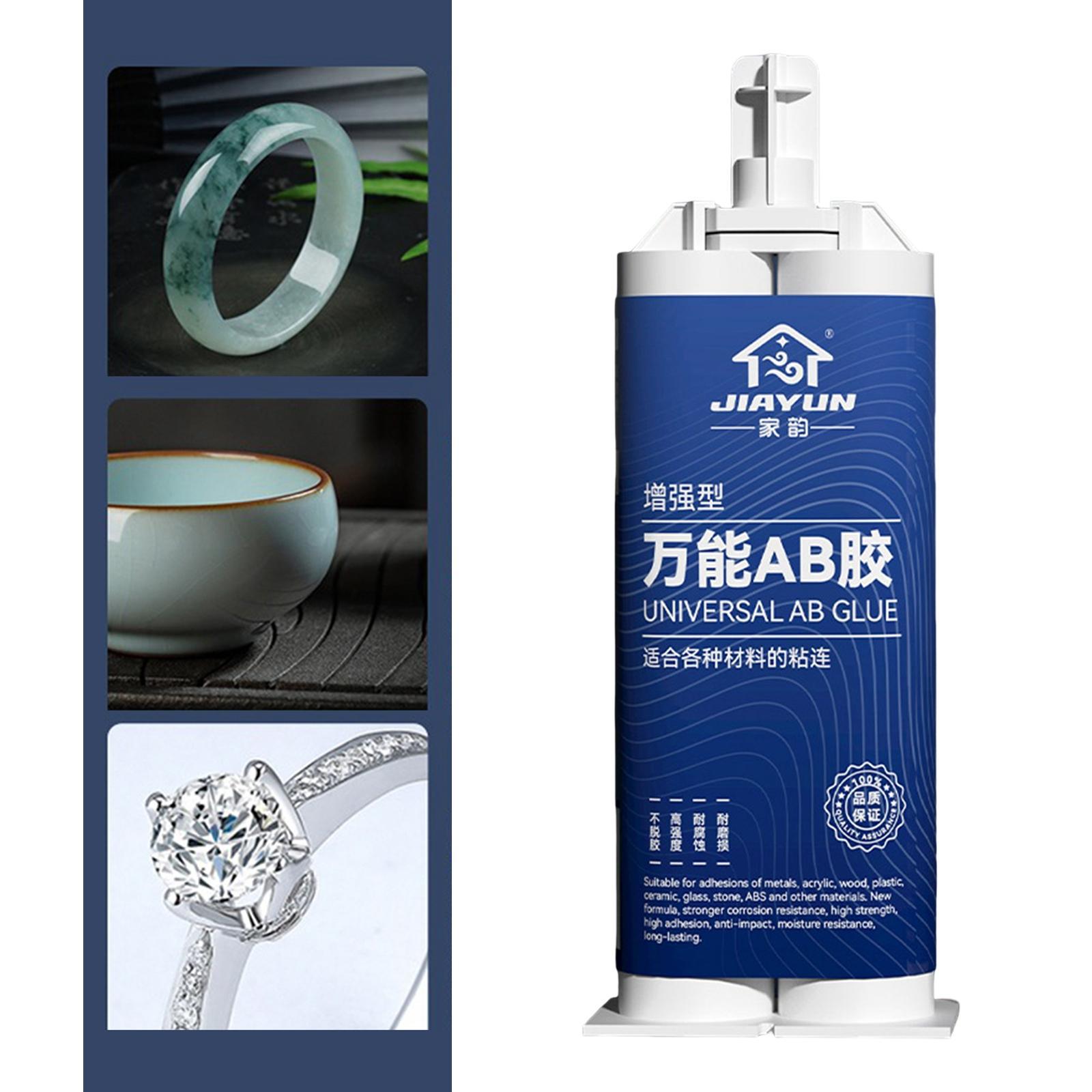 Metal Glue, Glue for Metal High Strength Bond Metal to Metal, Weld Metal Repair Glue, Metal Epoxy for Steel, Metal, Cast Iron