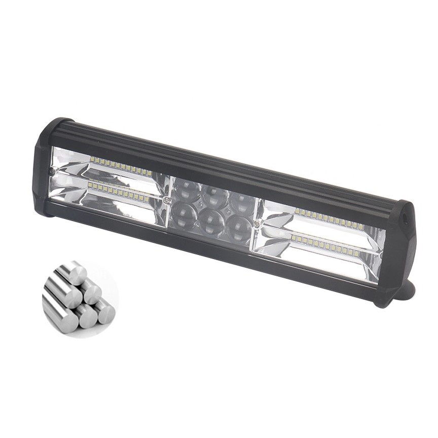 Đèn LED Bar 48 Bóng 2 Tầng 6 Bi Cầu Giữa + Tặng Chai Keo Chống Thấm Nước