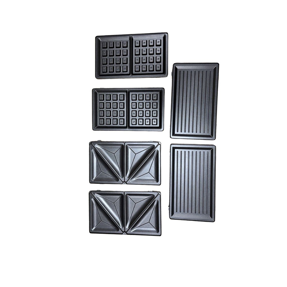 Máy kẹp bánh mỳ sandwich, máy nướng bánh mỳ 3IN1 SOKANY SK-08012 đa năng công suất 700W, dẽ vệ sinh -  HÀNG CHÍNH HÃNG