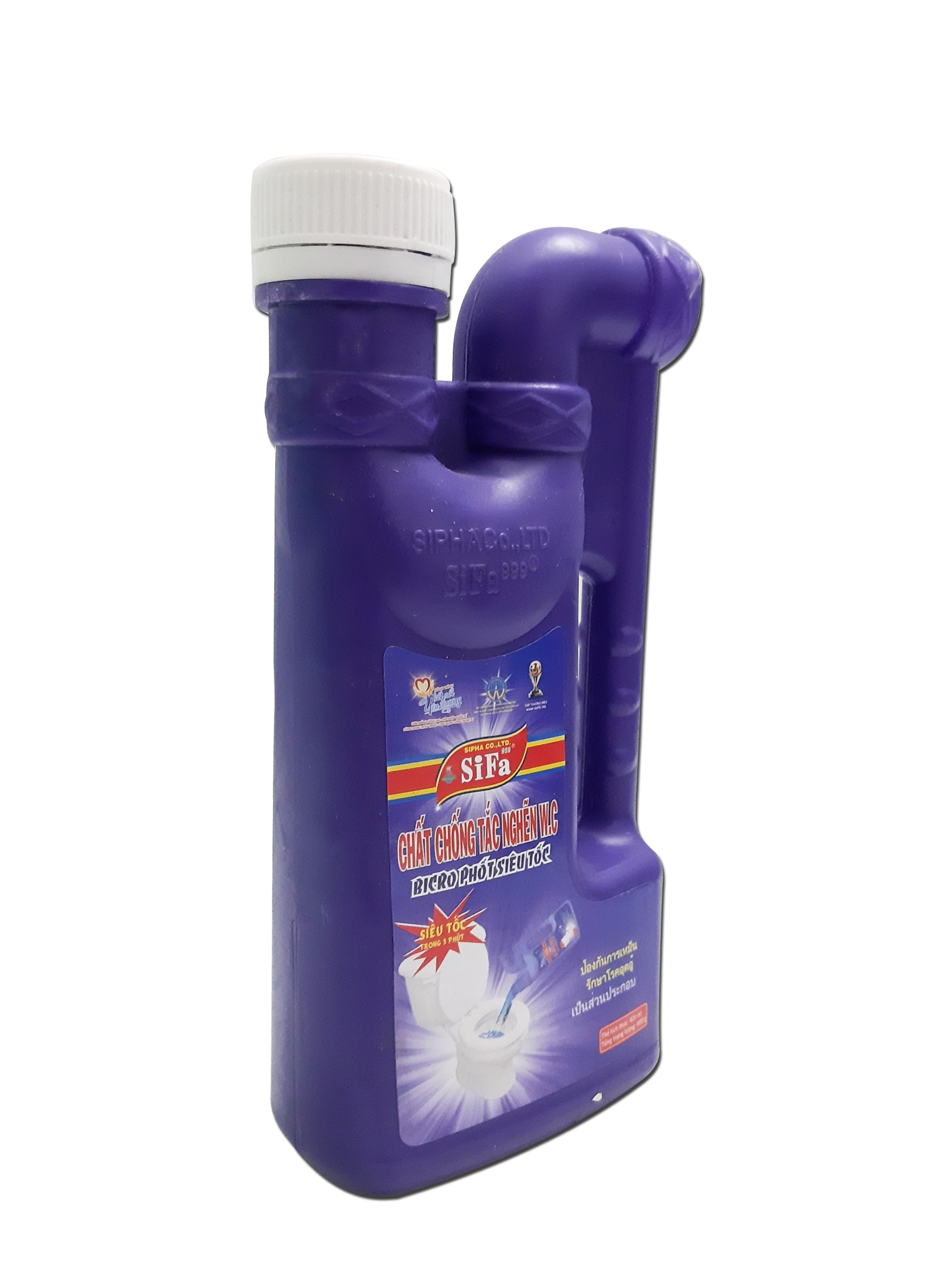 Chất thông tắc Cống và Cầu Sifa chống hôi Siêu nhanh siêu mạnh 5 phút 425ml cao cấp