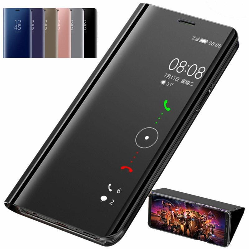 Bao Da Tráng Gương Thời Trang Cho Samsung Galaxy A01 A11 A21 A31 A41 A70E A51 A71 A81 A91