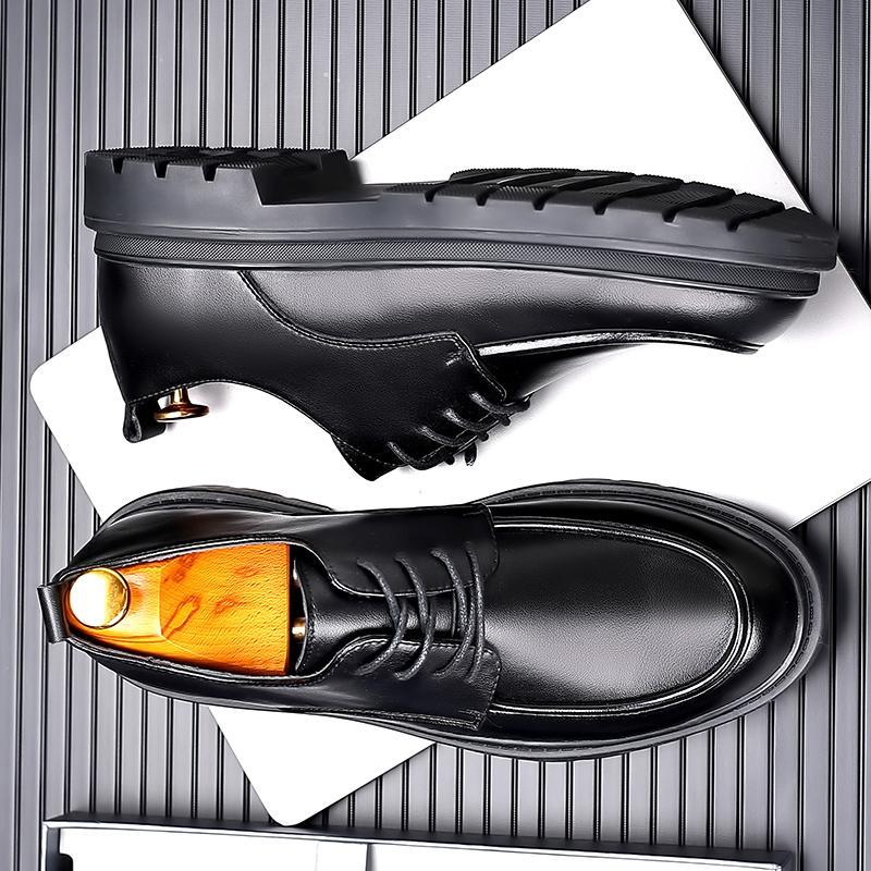 Các kiểu giày da mới nhất giày thường bán chạy chống trượt khuyến nghị giày lưới màu đỏ giày công sở
