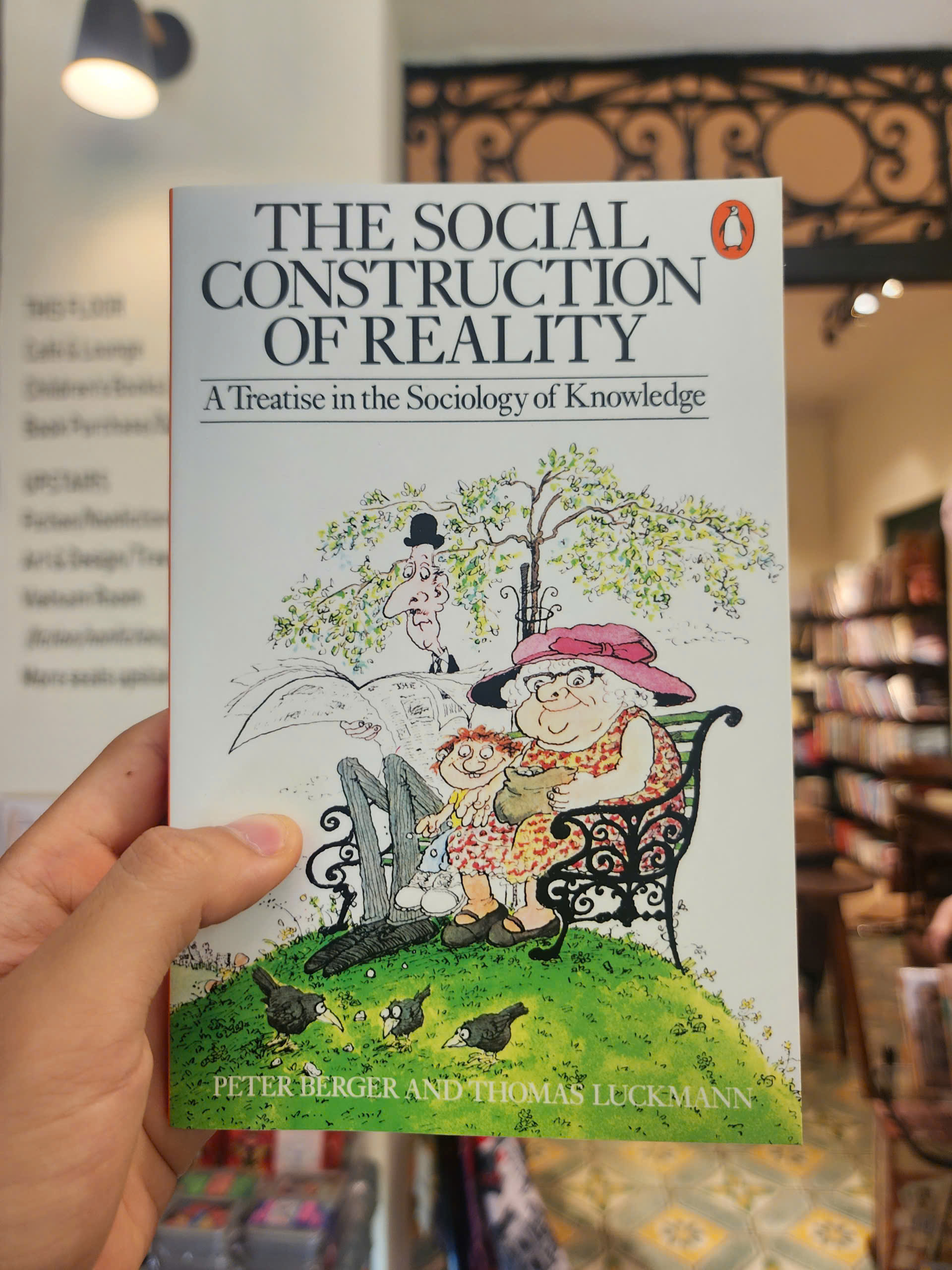 Sách - The Social Construction Of Reality by Peter L. Berger / Sociology / Philosophy / Ngoại văn