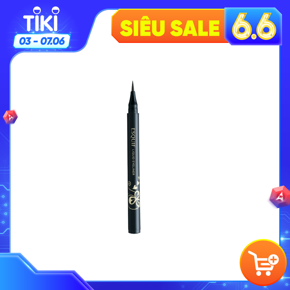 Bút kẻ mắt dạ nước Nhật Bản, dễ dàng điều chỉnh đường kẻ 727 Esquif Liquid Eyeliner 5g