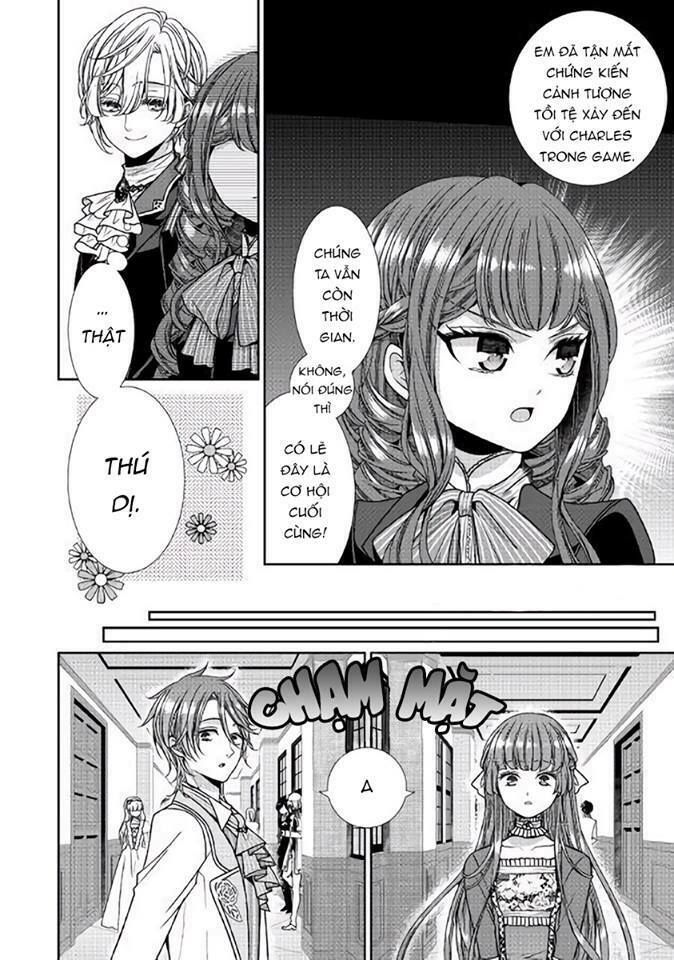 nhật ký theo dõi vị hôn thê tự nhận mình là nữ phụ phản diện 1 chapter 8 18