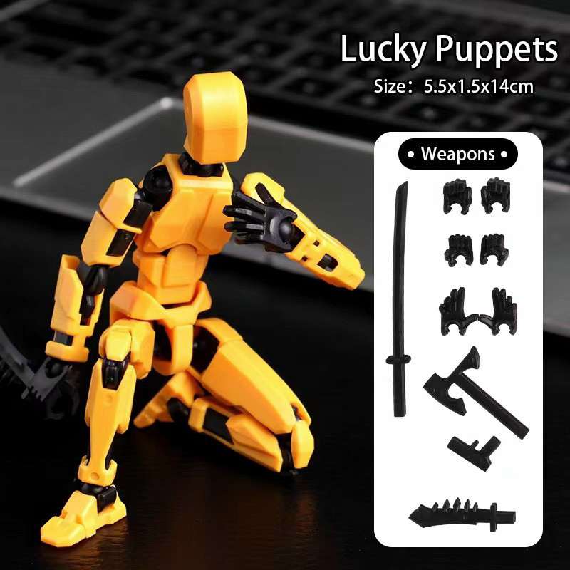 Đồ chơi robot Dummy lắp ráp siêu hot