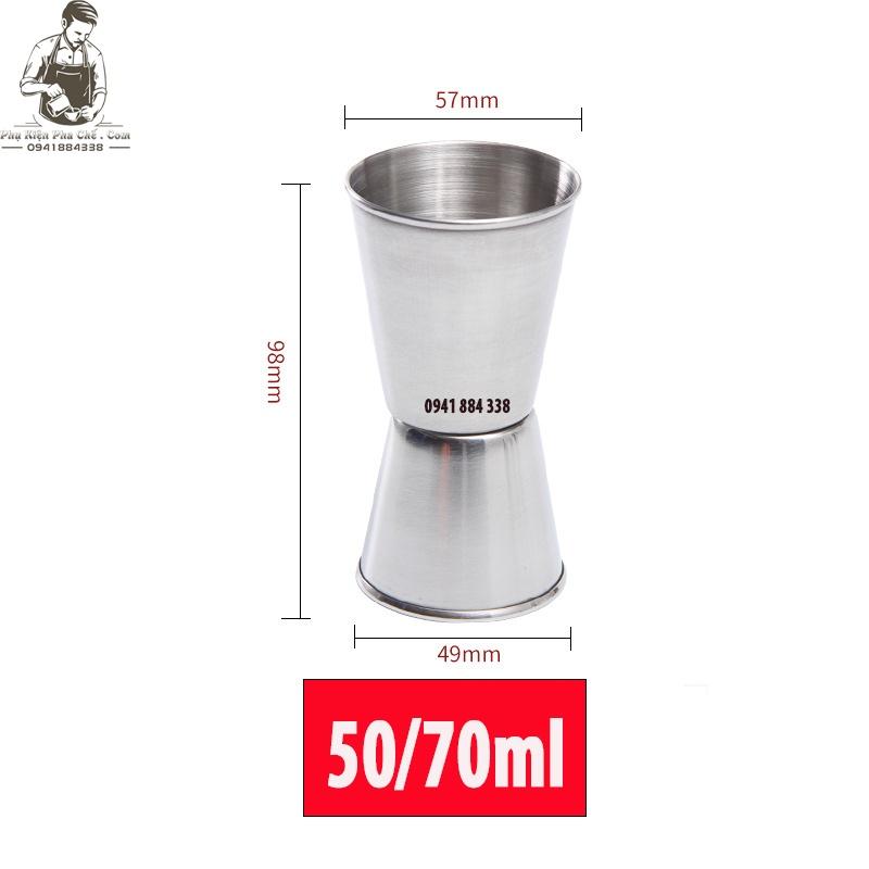 Ca Đong Hai Đầu Inox - Jigger Inox - Ly đong inox