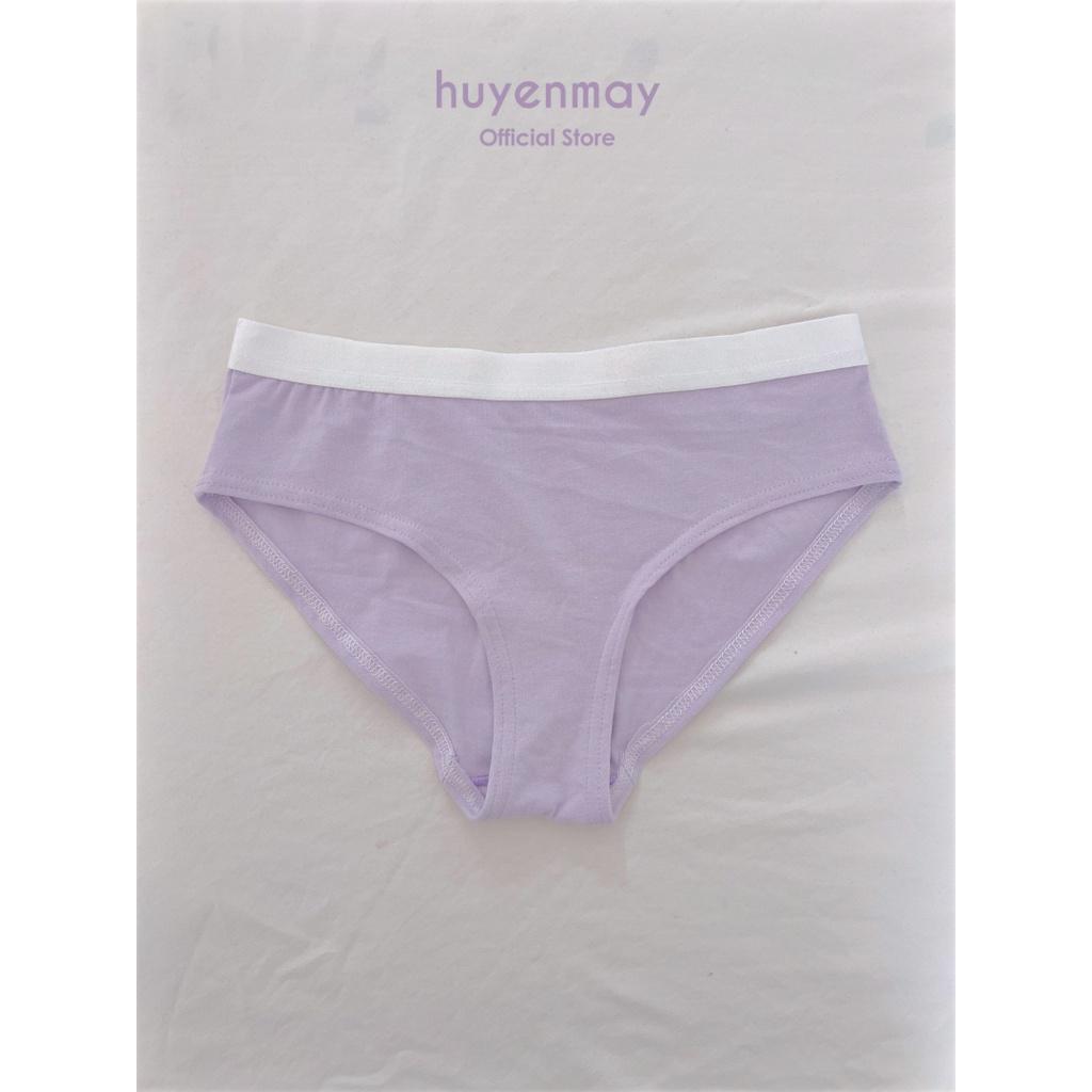 Quần Lót Cotton Huyenmay - Quần Lẻ Tím Lilac