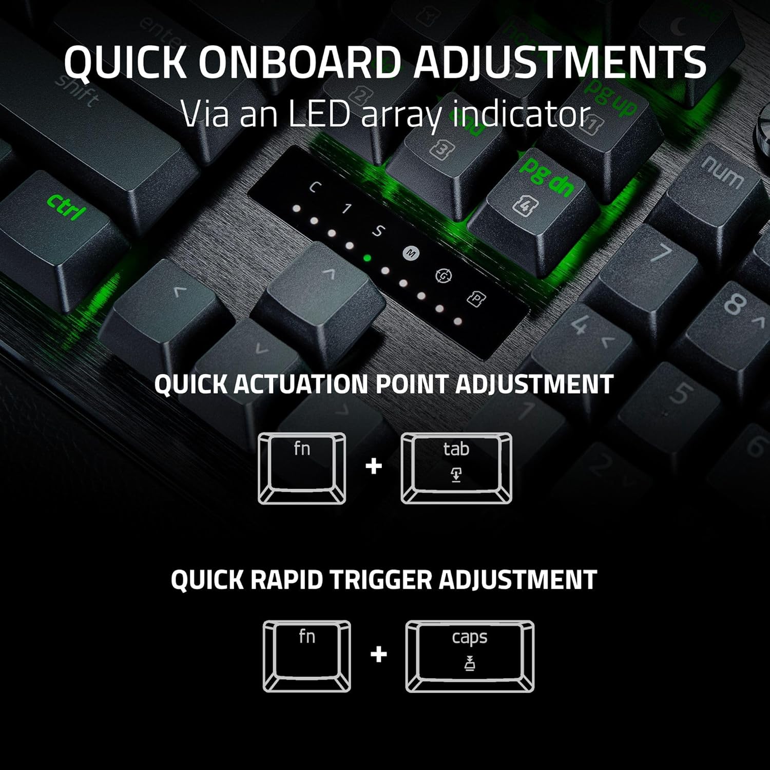 [Mới, hàng chính hãng] Bàn phím Razer Huntsman V3 Pro