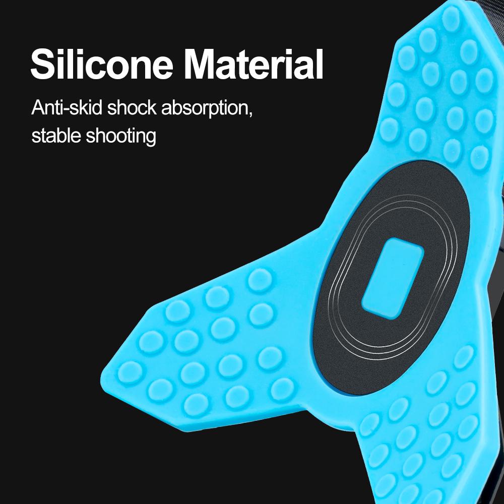 Mũ bảo hiểm xe máy Telesin Mount Mount Chin cằm nhanh chóng gắn kết cho GoPro Hero 10 9 8 7 6 5 Insta360 Phụ kiện hành động OSMO