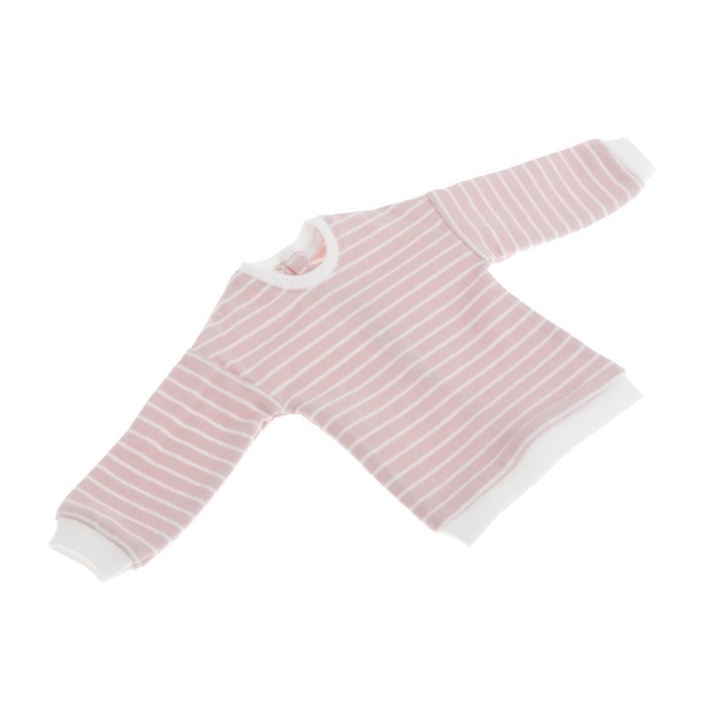 Casual Long Sleeve Sweater Top Clothes for 1/6 BJD Doll Outfits