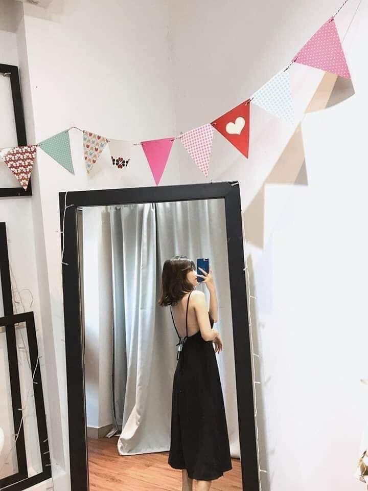 Đầm Hai Dây Hở Lưng Beli Dress ( Kèm ảnh thật)