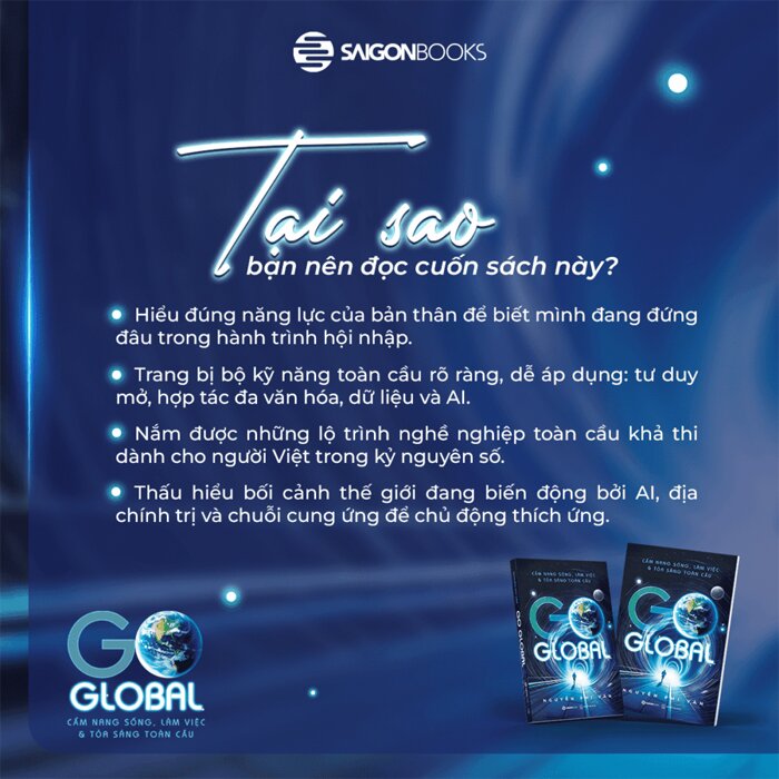 Go Global - Cẩm Nang Sống, Làm Việc Và Tỏa Sáng Toàn Cầu