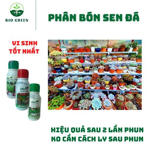 Phân bón cho sen đá,Thuốc trừ diệt sâu nấm bệnh sinh học hữu cơ TSBIO trị đốm đen,rệp sáp,thối thân lá rễ,sâu ăn thân