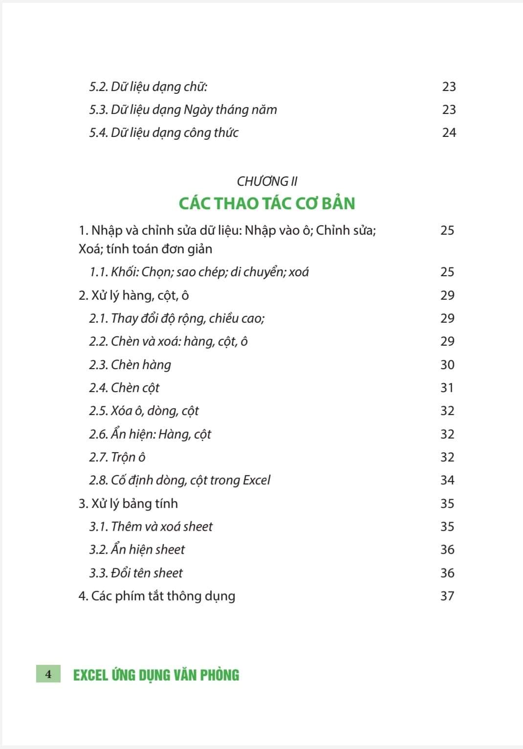 Combo 2 Sách Excel Và Word Ứng Dụng Văn Phòng Từ Cơ Bản Đến Nâng Cao